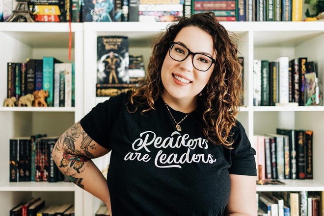 Rachel Whitehurst, known to readers as @rachelskyereads, owns marketing company "The Nerd Fam."