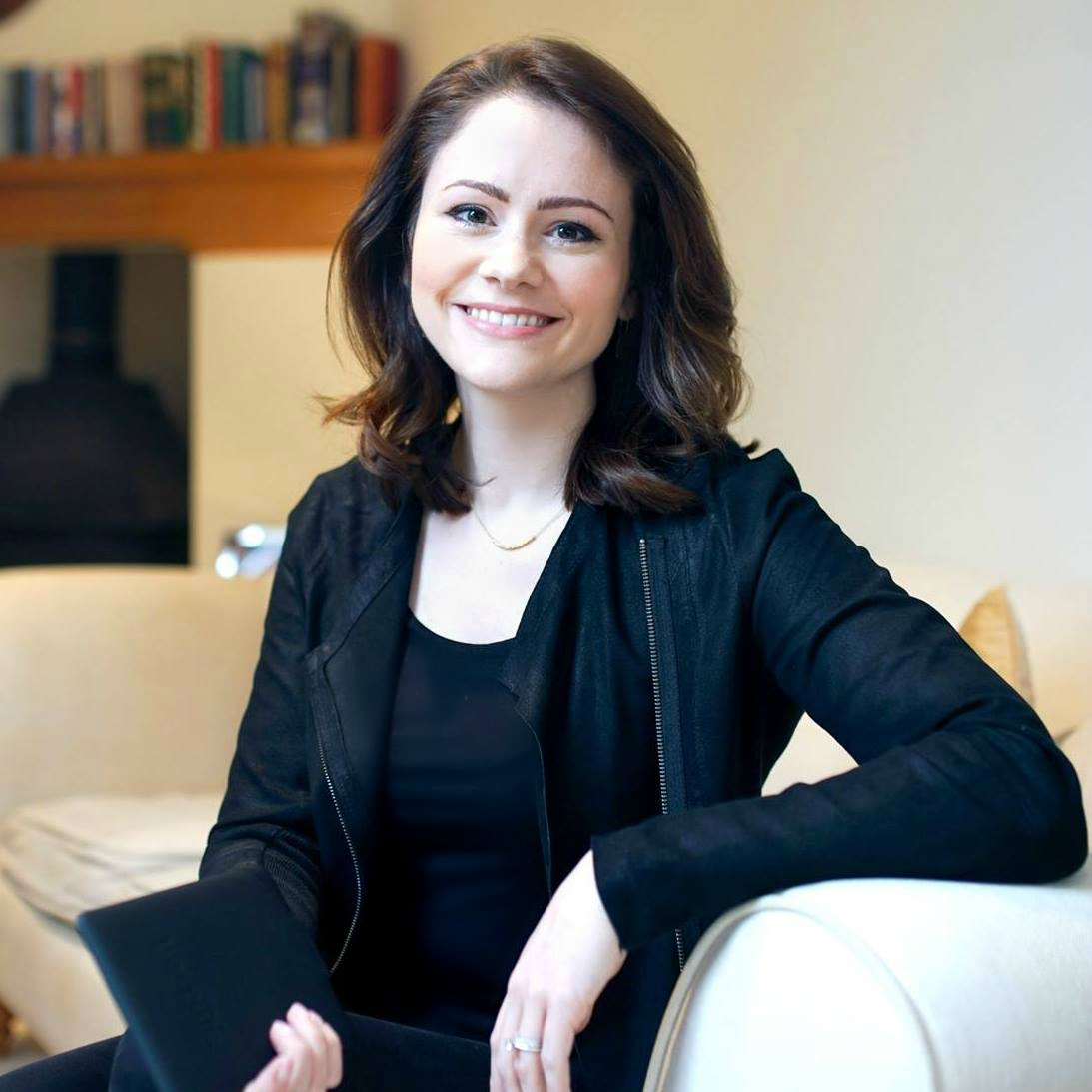 Portrait of L J Ross, author of Holy Island.