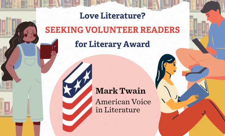 Help Select 9th Annual Mark Twain American Voice in Literature Award Winner