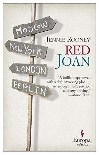 <i>Red Joan</i>, by Jennie Rooney