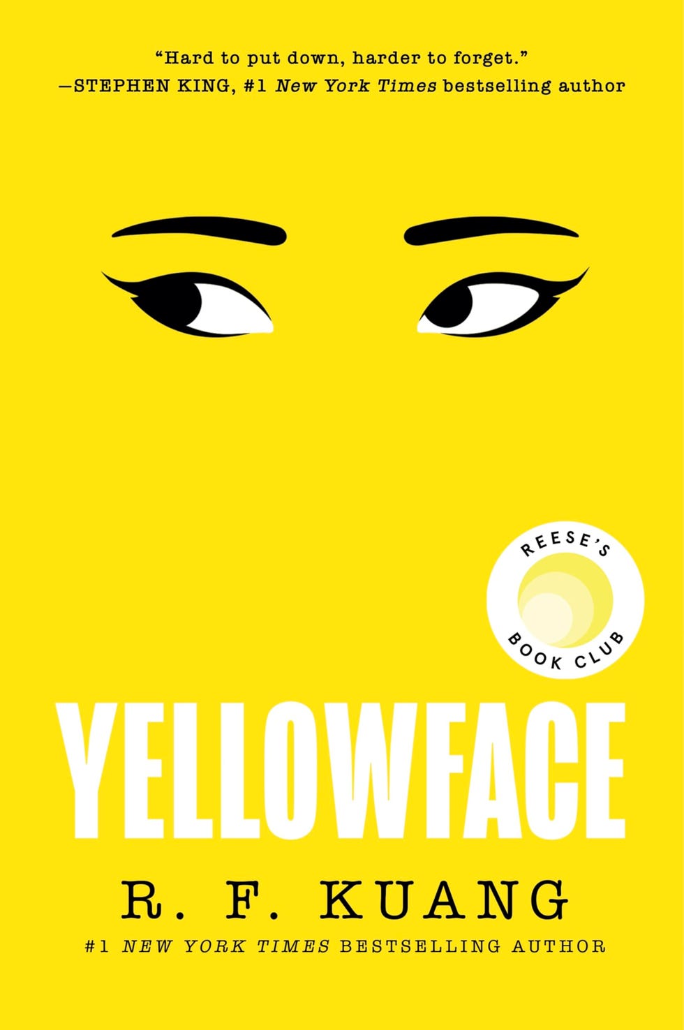 <i>Yellowface</i> by R. F Kuang  <i>Yellowface</i> by R. F Kuang