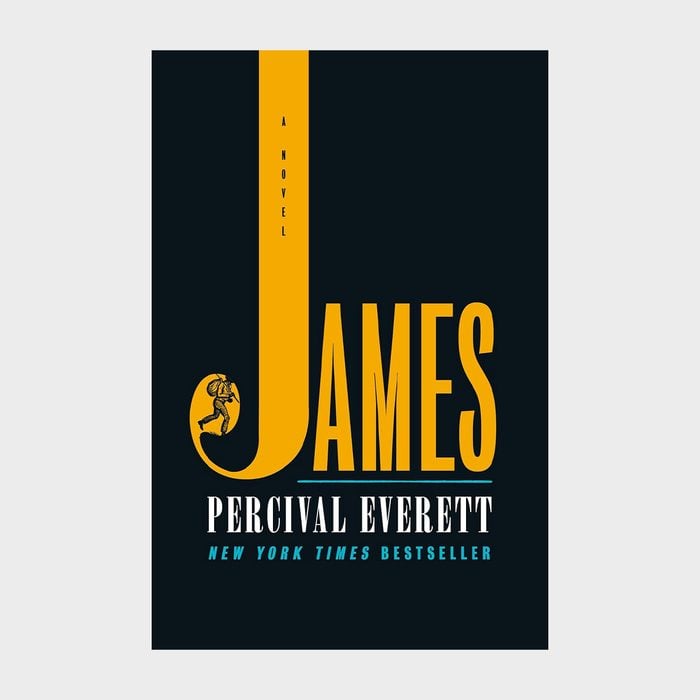 Book cover features large yellow