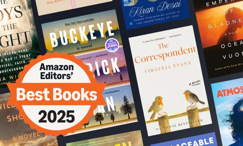 Amazon best books include these top 10 for 2025
