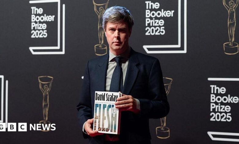 British-Hungarian author David Szalay’s Flesh wins 2025 Booker Prize