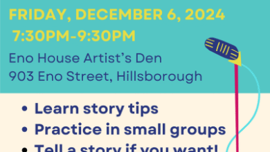 Story Connection: How a Carrboro writer brings people together with storytelling